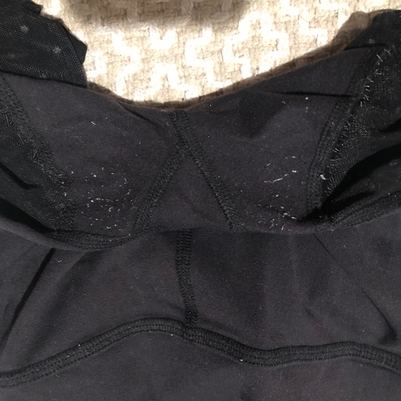 Beyond yoga polka dot black mesh leggings - Picture 7 of 7